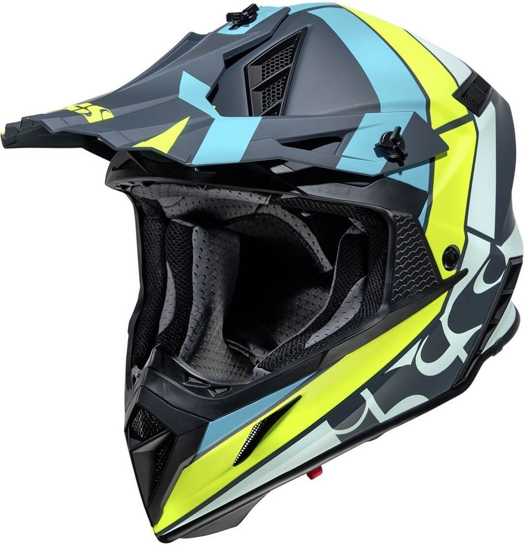 IXS 189 2.0 Casque Motocross bleu/jaune M (57/58) Figure 1