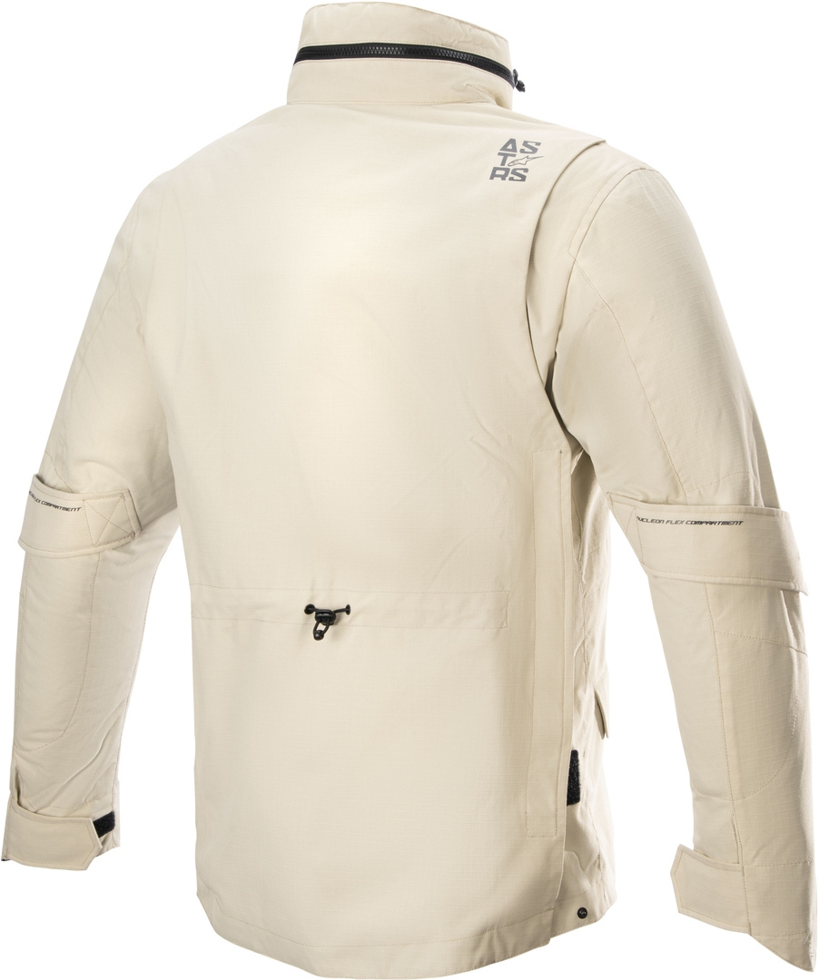Alpinestars MO.ST.EQ Field Veste textile de moto imperméable Sable L Figure 2