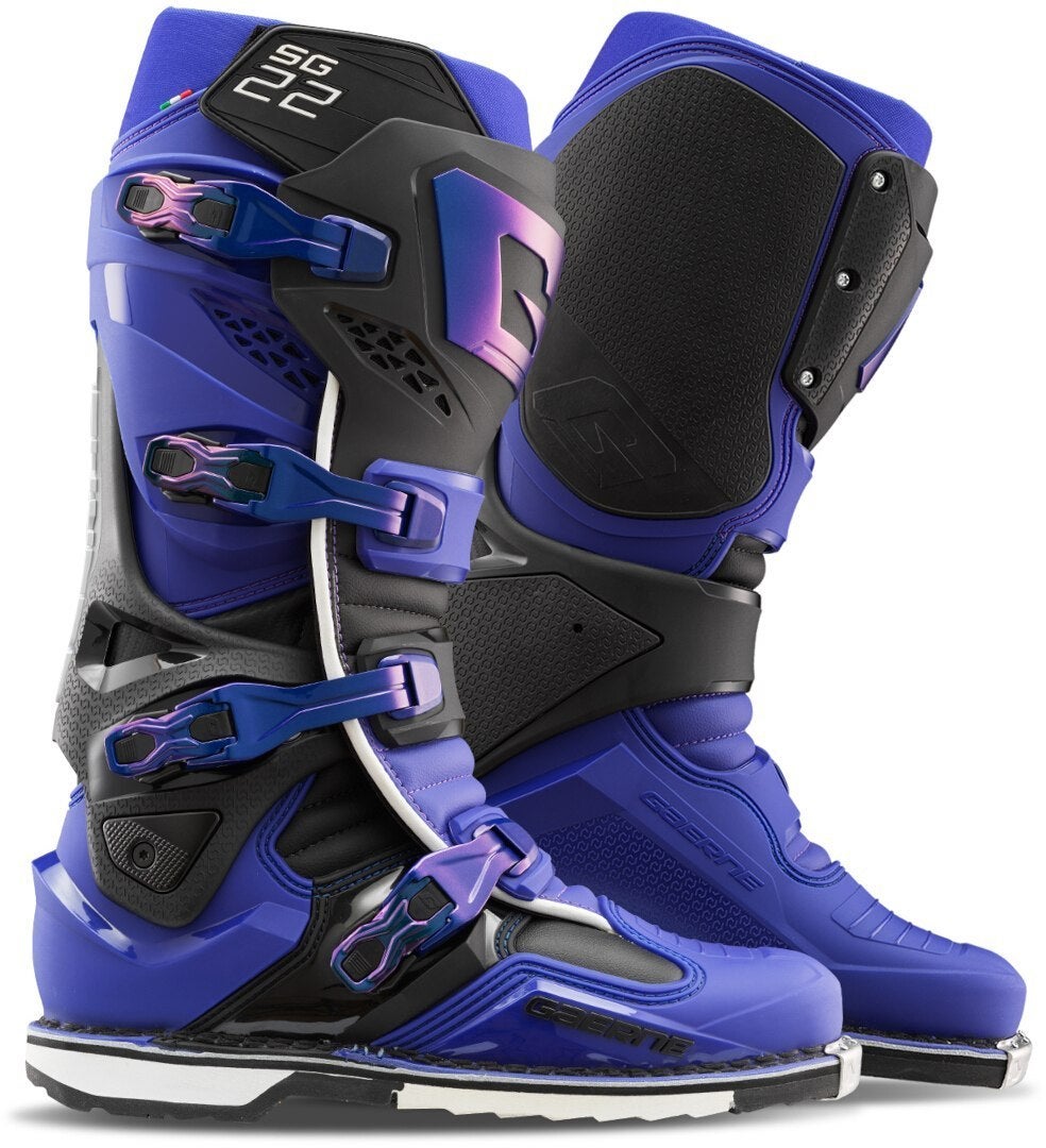 Gaerne SG-22 Motokrosové boty modrá/černá 43 Obrázek 4