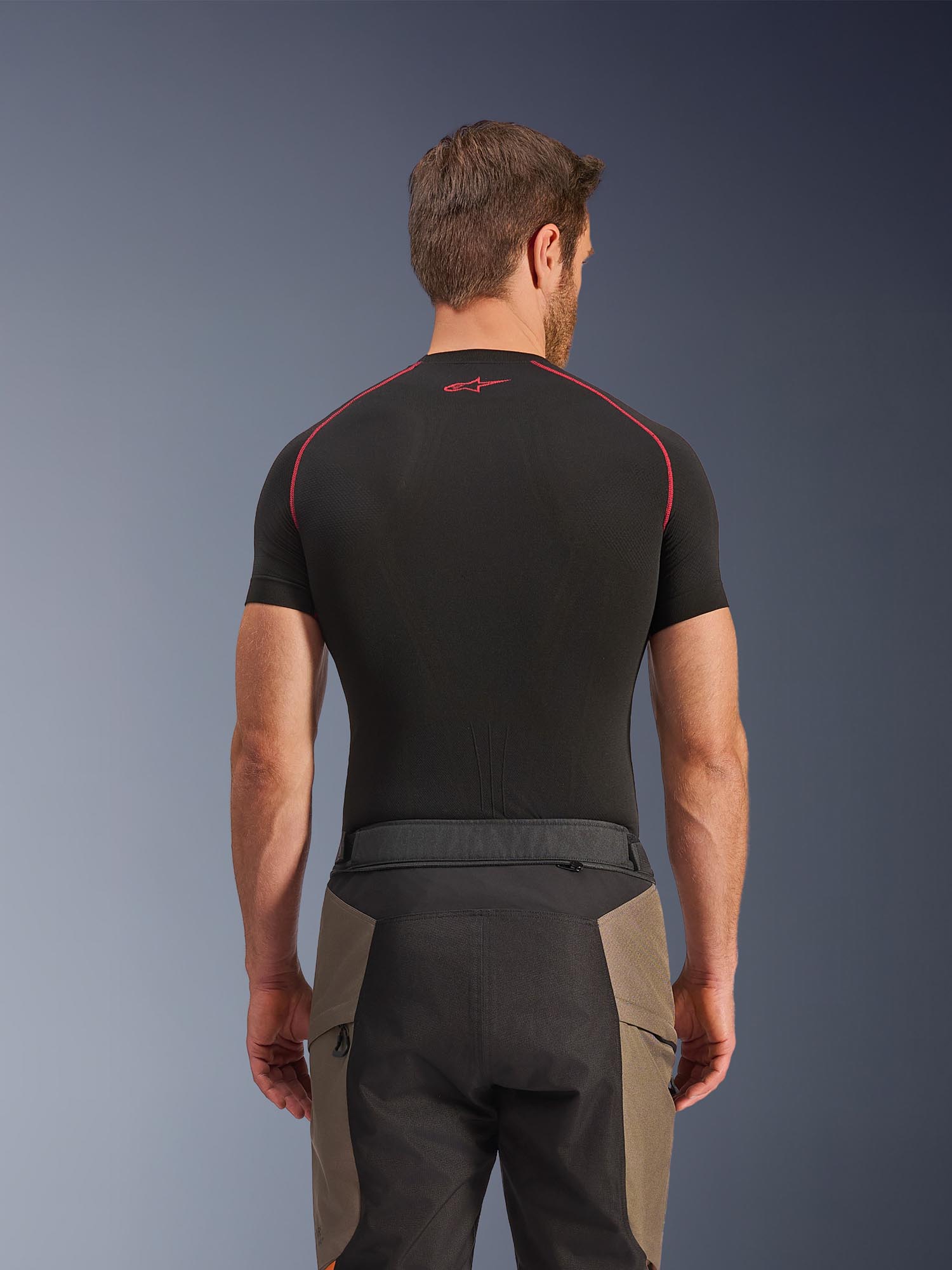 Side view of Alpinestars Cusco Drystar waterproof Motorcycle Textile Pants