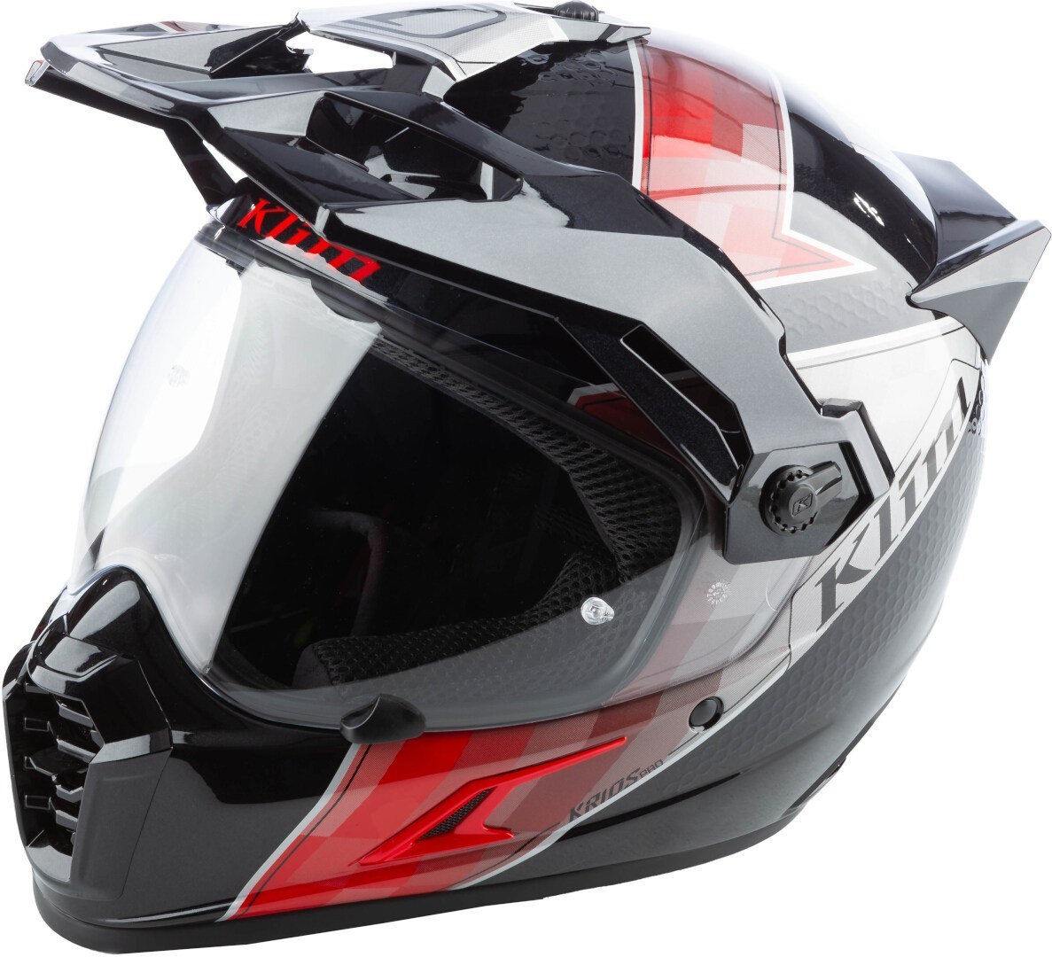 Klim Krios Pro Spectrum Carbon ECE/DOT Enduro Helmet black/red S (55/56) Figure 1