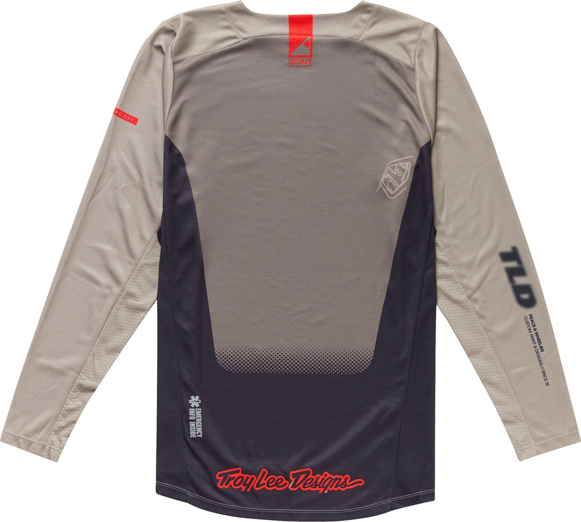 Troy Lee Designs Scout GP Pro Fade Out Tricou de motocross Nisip L Figura 2