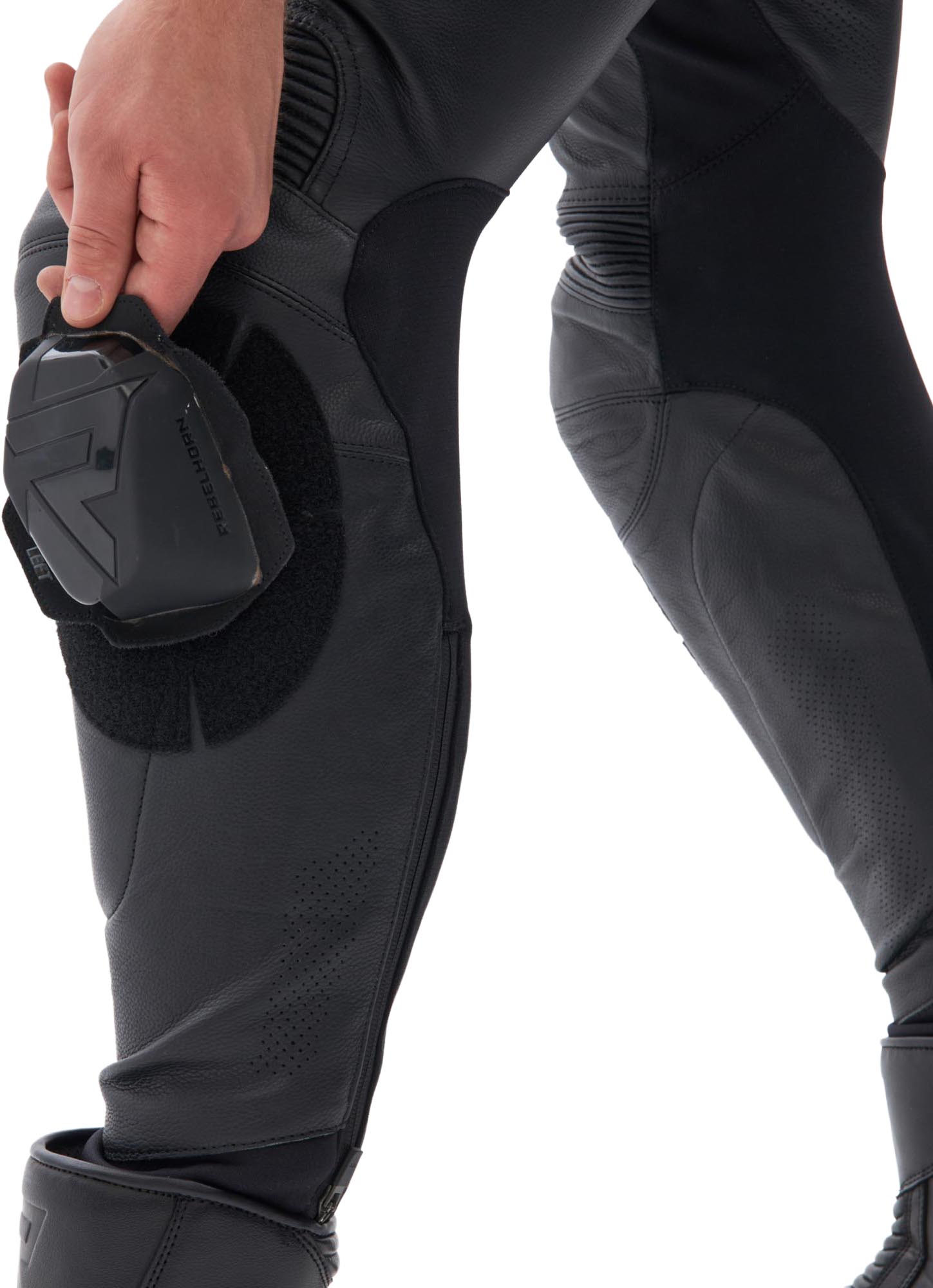 Side view of Rebelhorn Veloce Motorcycle Leather Pants