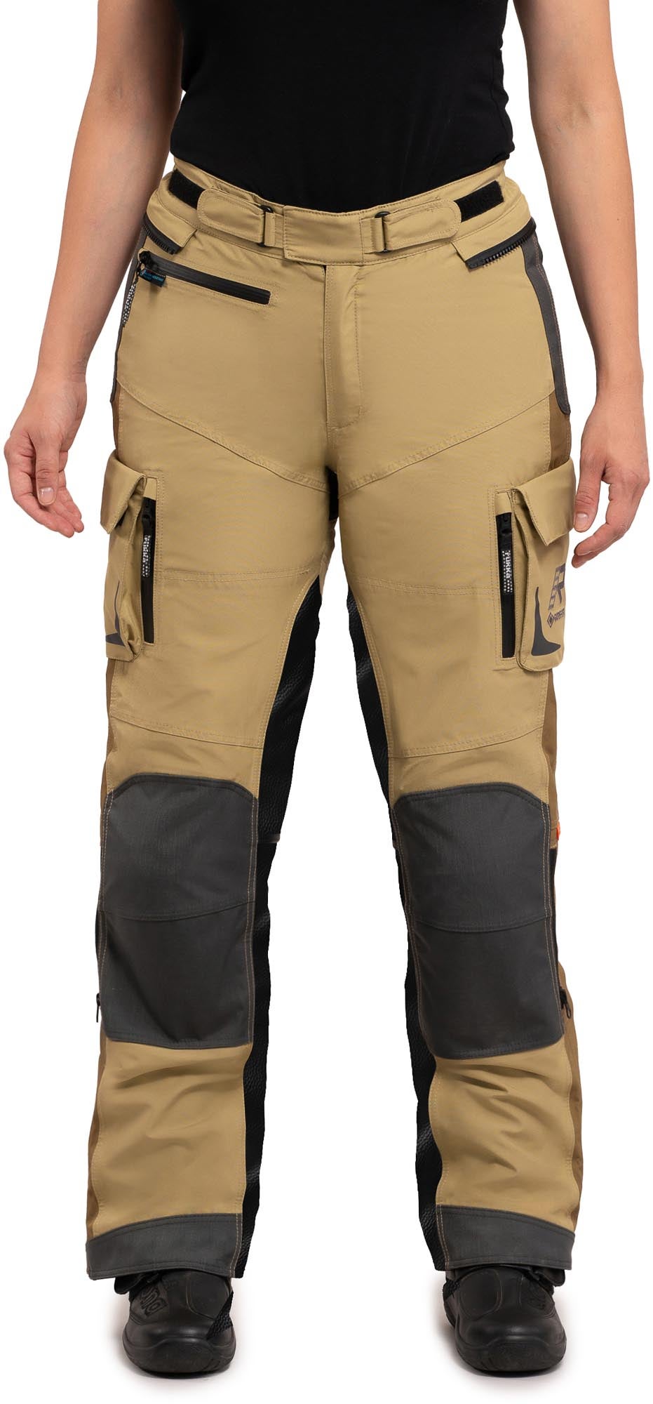 Rukka VentuRina waterproof Ladies Motorcycle Textile Pants Khaki 44 Figure 3