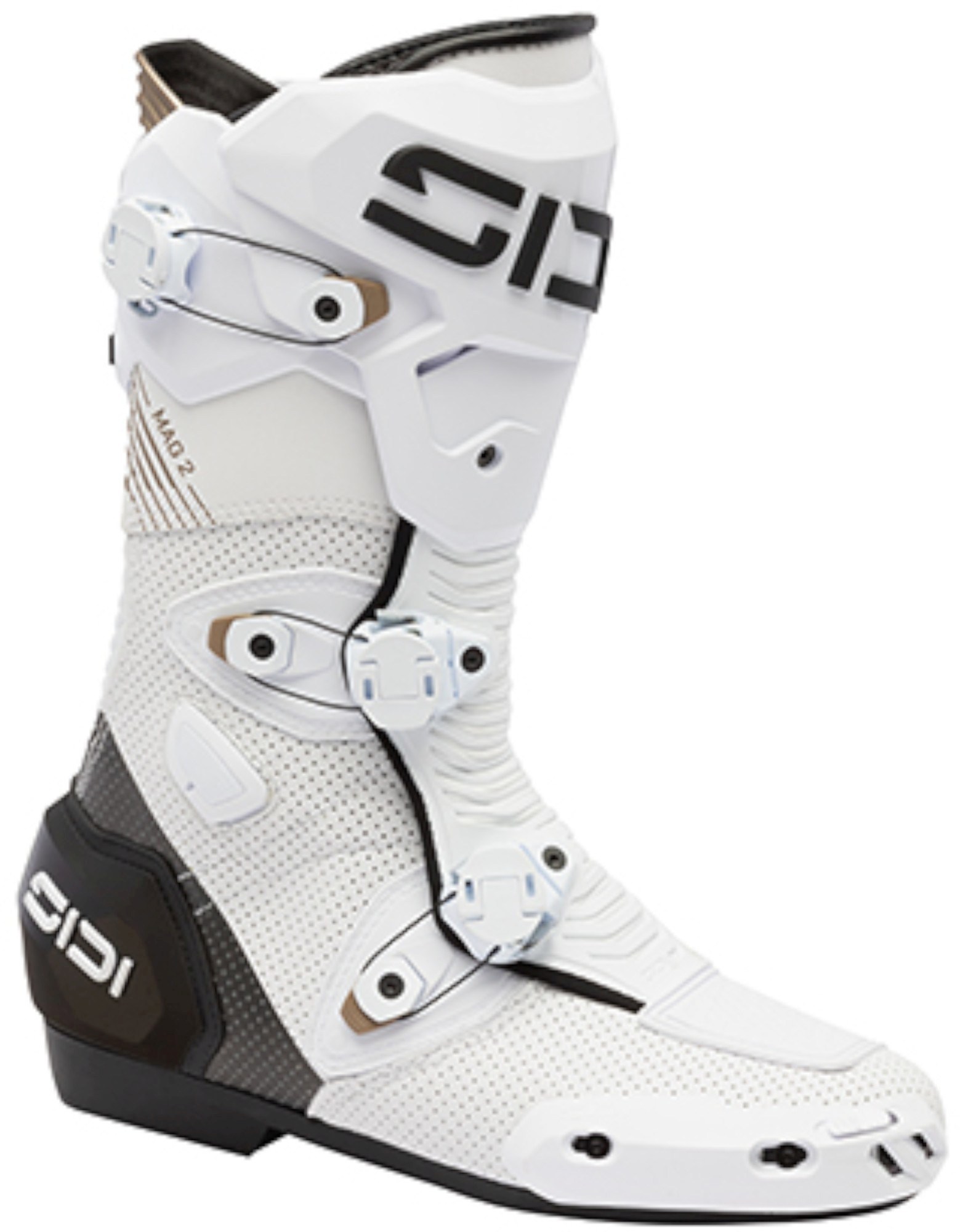 Sidi Mag-2 Air Motorcycle Boots white/black 47 Figure 1