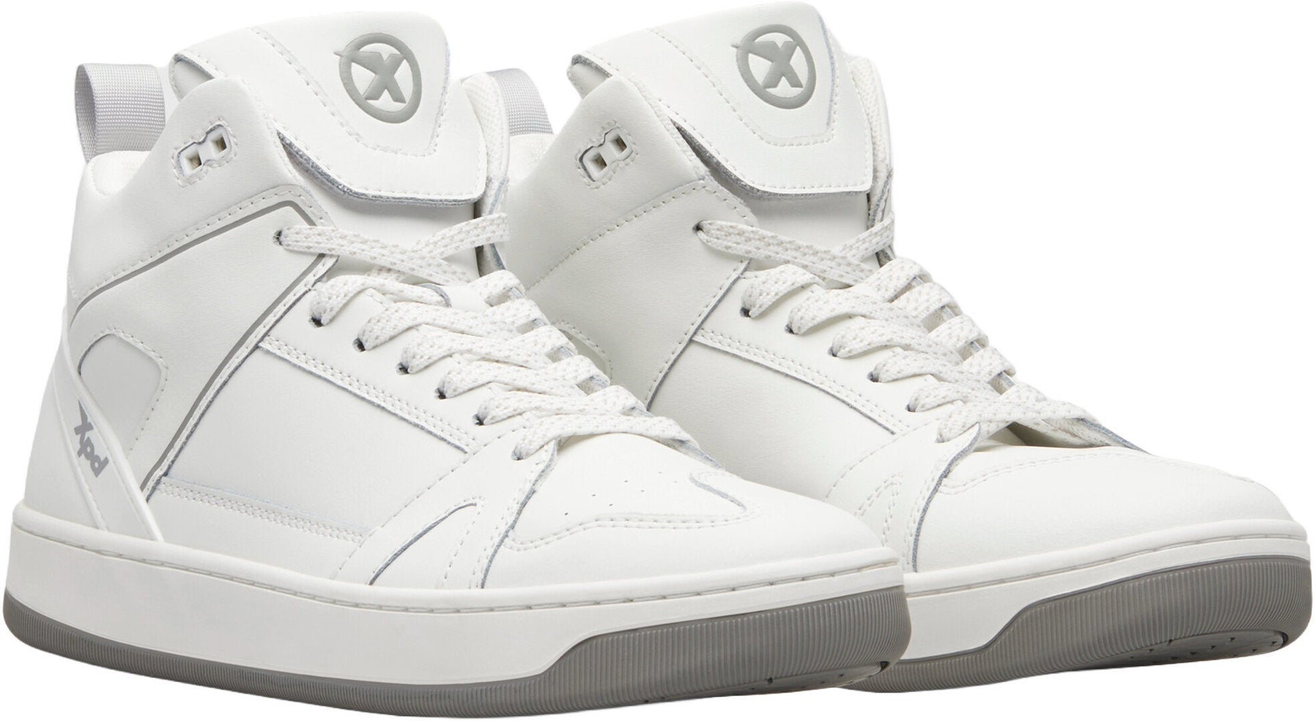 XPD Moto-1 Leather Motorcycle Shoes white 42 Figure 2