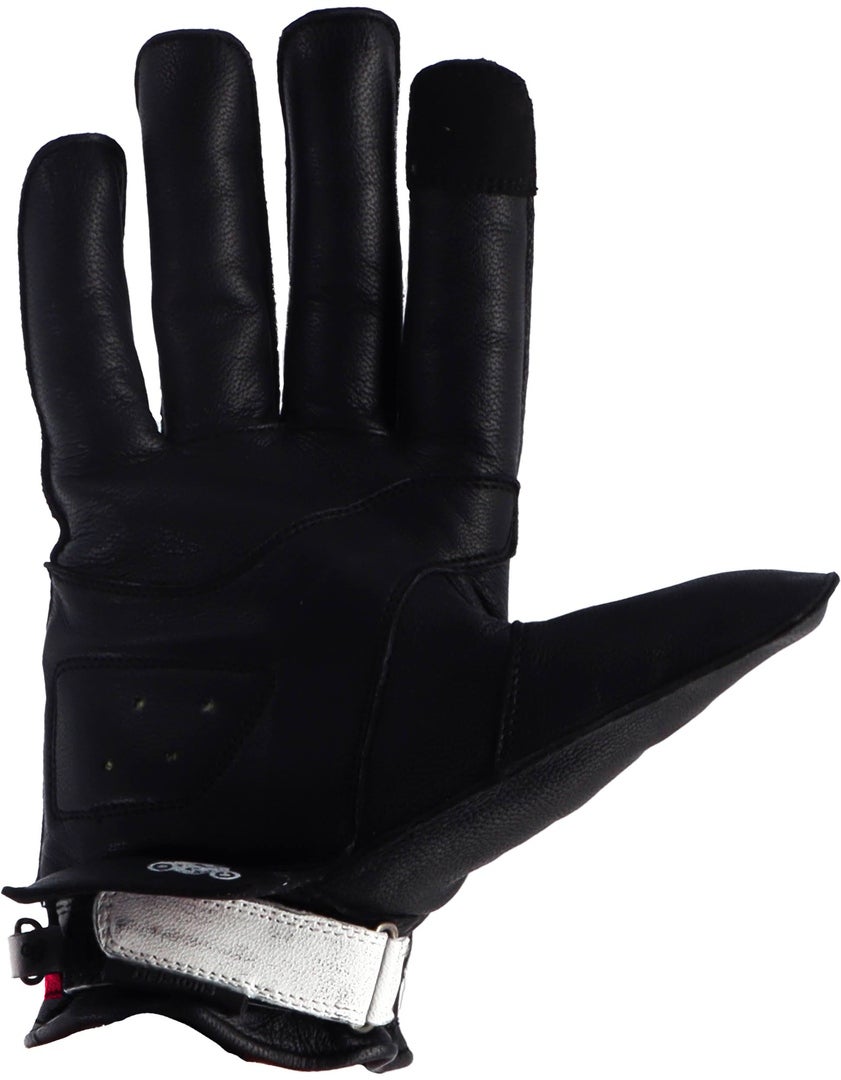 Helstons Ziper Motorcykel handsker sort/rød/hvid 9 Figur 2