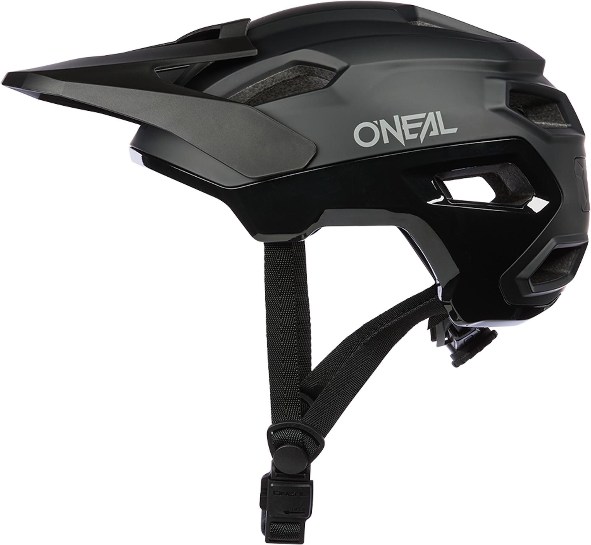 Oneal Trailfinder Evo Solid Bicycle Helmet black matt S/M (54-58) Figure 2