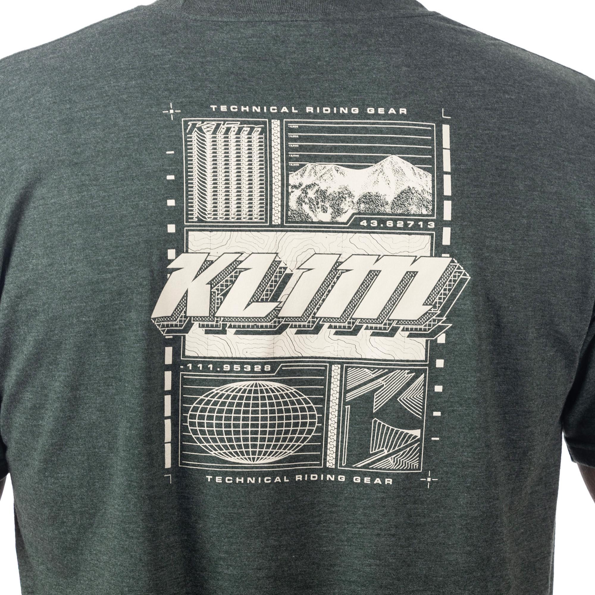 Klim Vision Tri-Blend T-paita vihreä L Kuva 3