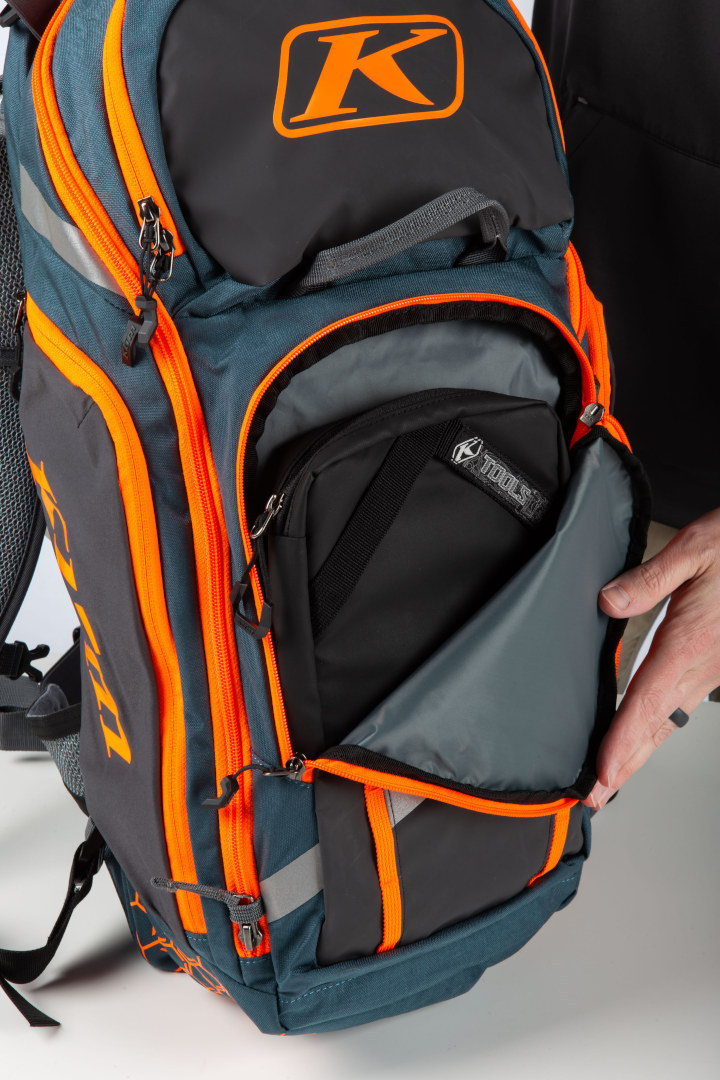Klim Arsenal 30 Rucsacul portocaliu/albastru Figura 7