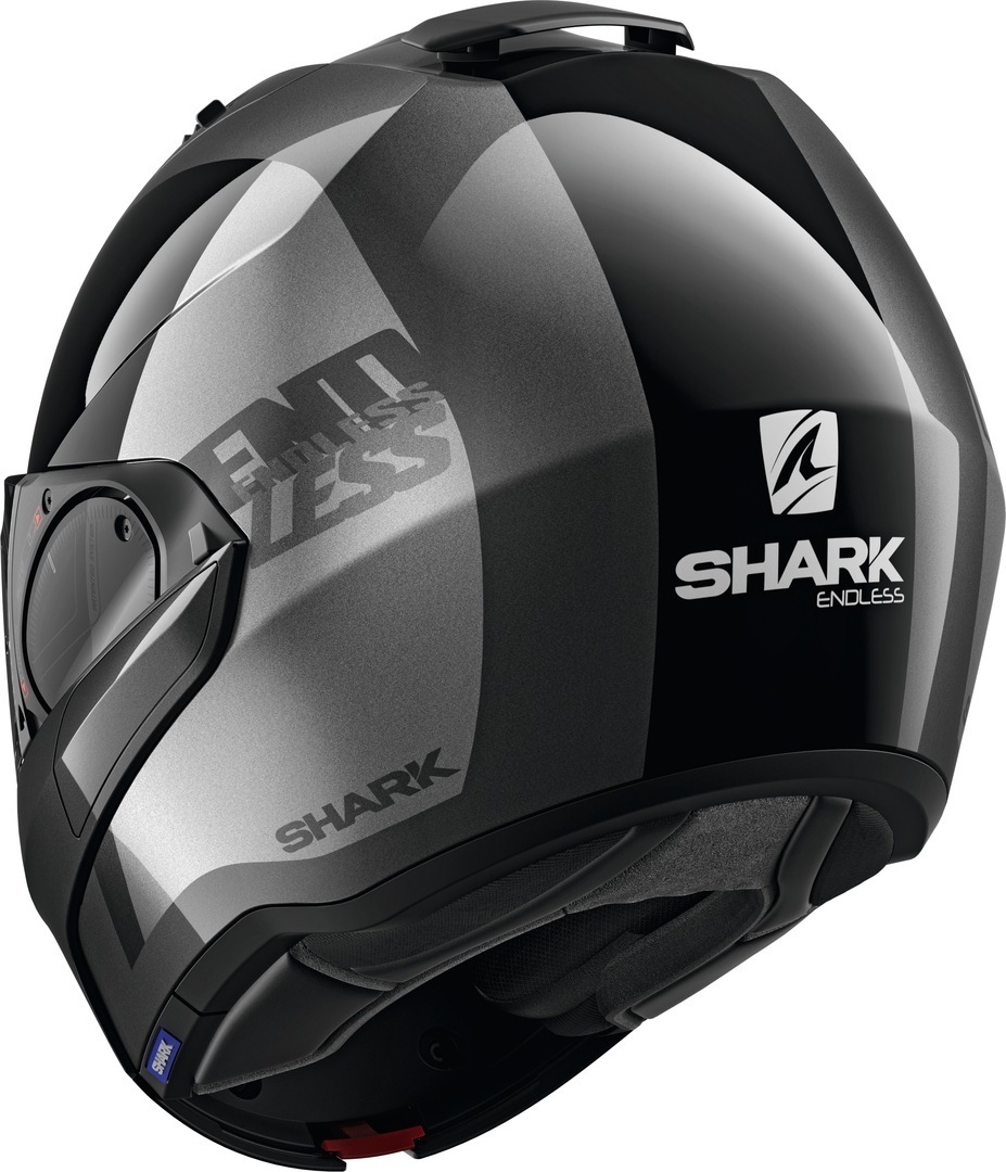 Shark Evo-ES Endless Hjelm sort/grå XL (61/62) Figur 2