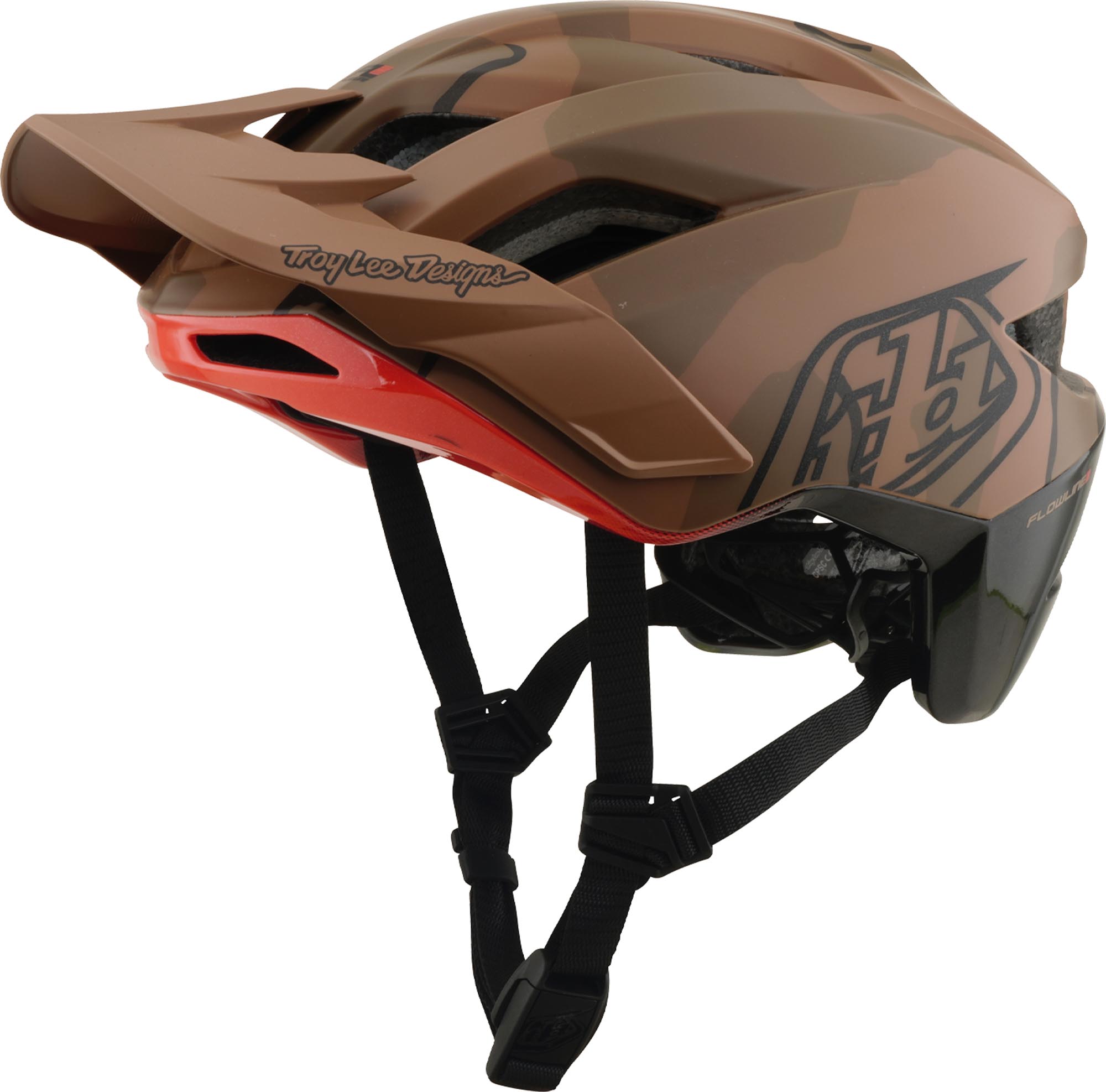 Troy Lee Designs Mips Flowline SE Badge Cască de bicicletă Camuflaj M-L (57/59) Figura 1