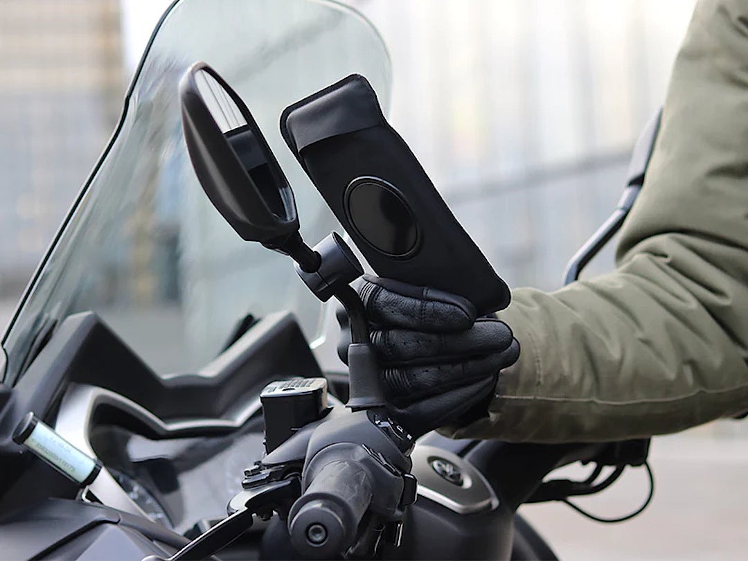 Shapeheart Ensemble de motos Support magnétique pour smartphone pour rétroviseur XXL Figure 4
