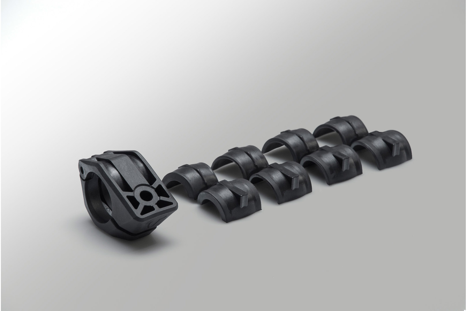 Kit de bile SW-Motech de 1" - Include șuruburi M6/M8, clemă de mână pentru Ø 22-28mm. Figura 4