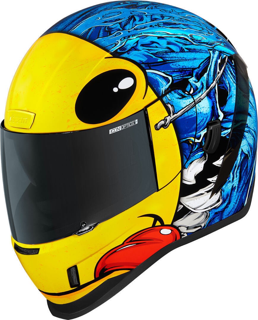 Icon Airform Brozak MIPS Helm blauw/geel S (55/56) Figuur 1
