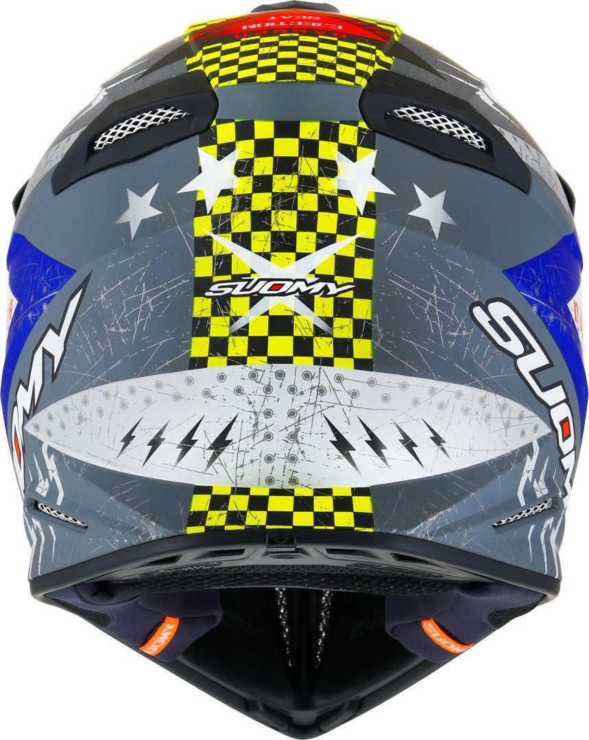 Suomy X-Wing Jetfighter Motocross Helmet blue matt S (55/56) Figure 4