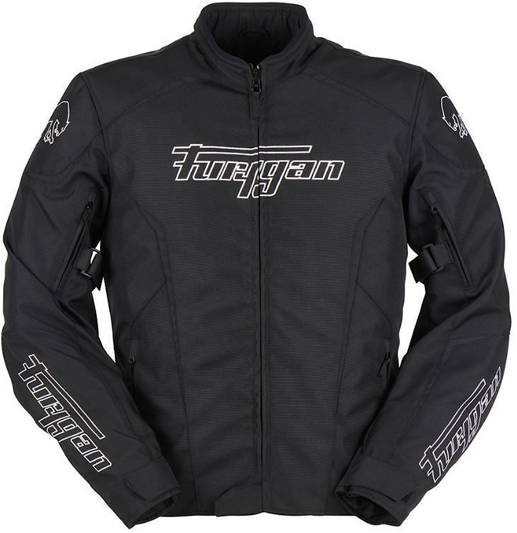 Furygan Yori Waterproof Motorcycle Textile Jacket black/white L Figure 1