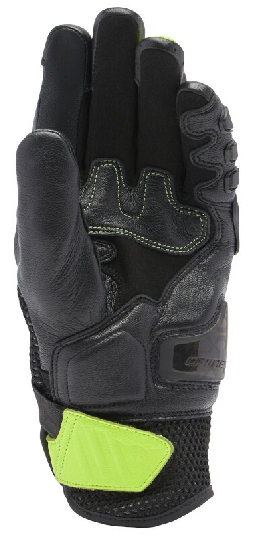 Dainese X-Ride 2 Ergo-Tek Motorcykel handsker sort/gul M Figur 6