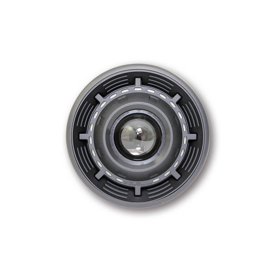 SHIN YO Ellipsoid-Scheinwerfer CYCLOPS, schwarz matt Figura 3