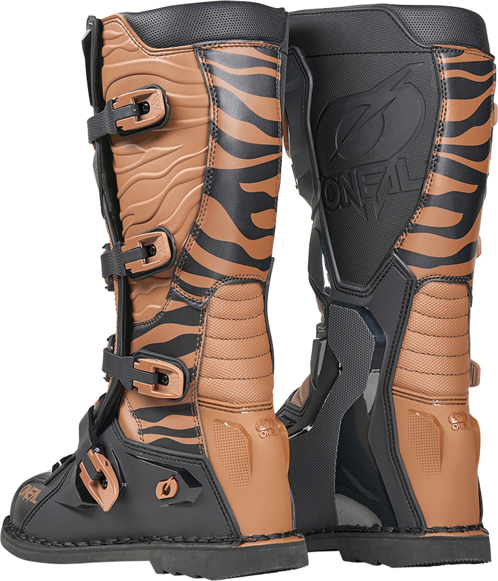 Oneal 3SRS EC Zebra Motocross Stiefel schwarz/braun 43 Abbildung 3
