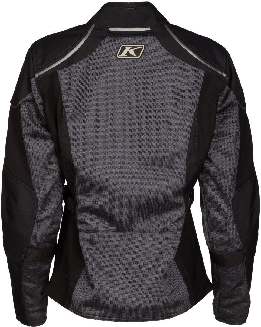 Klim Avalon Moottoripyörä Tekstiili Takki musta/harmaa XL Kuva 4