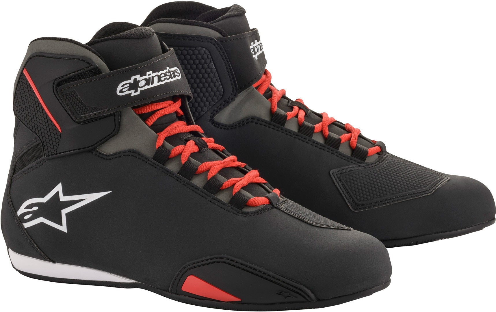 Alpinestars Sektor Motorcykel sko sort/rød 43 Figur 2