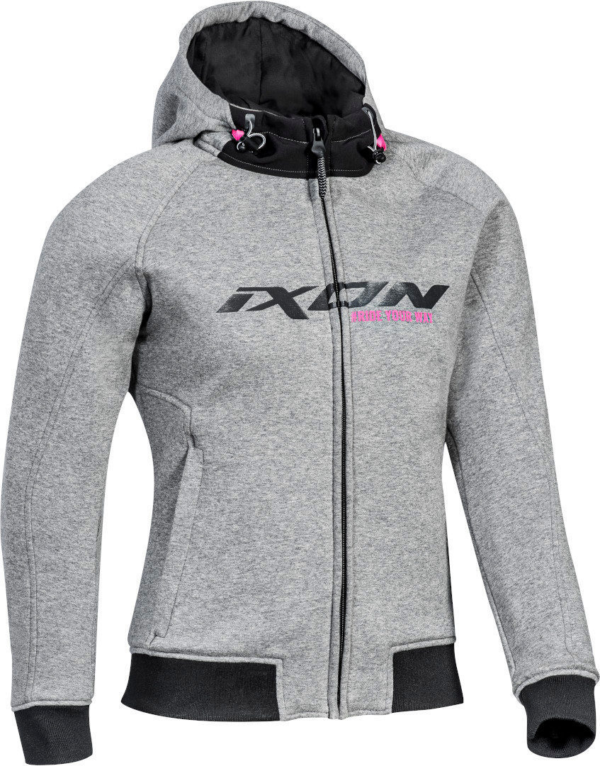 Ixon Palermo Giacca tessile da donna Grigio chiaro S Figura 1