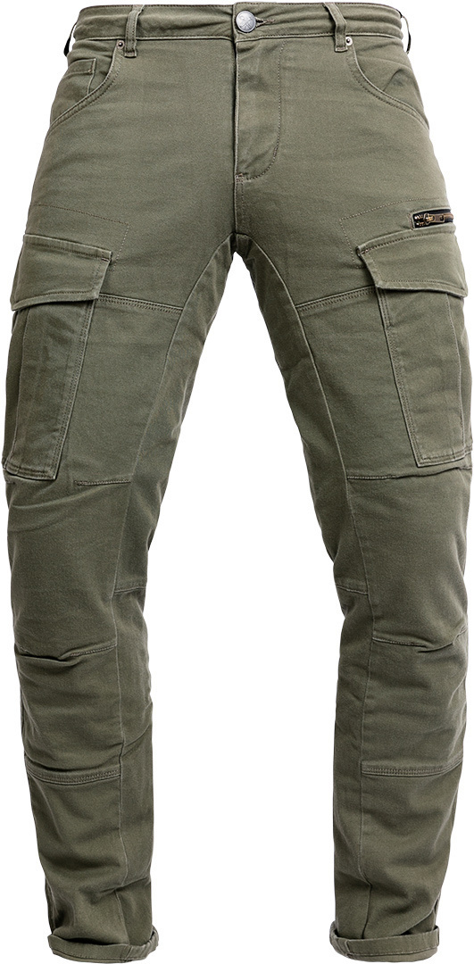 John Doe Stroker Cargo XTM Motorcycle Textile Pants olive 38 L32 Figure 2