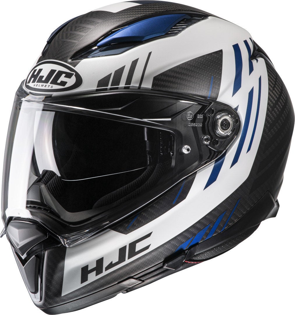 HJC F70 Carbon Kesta Casco nero/bianco/blu S (55/56) Figura 1