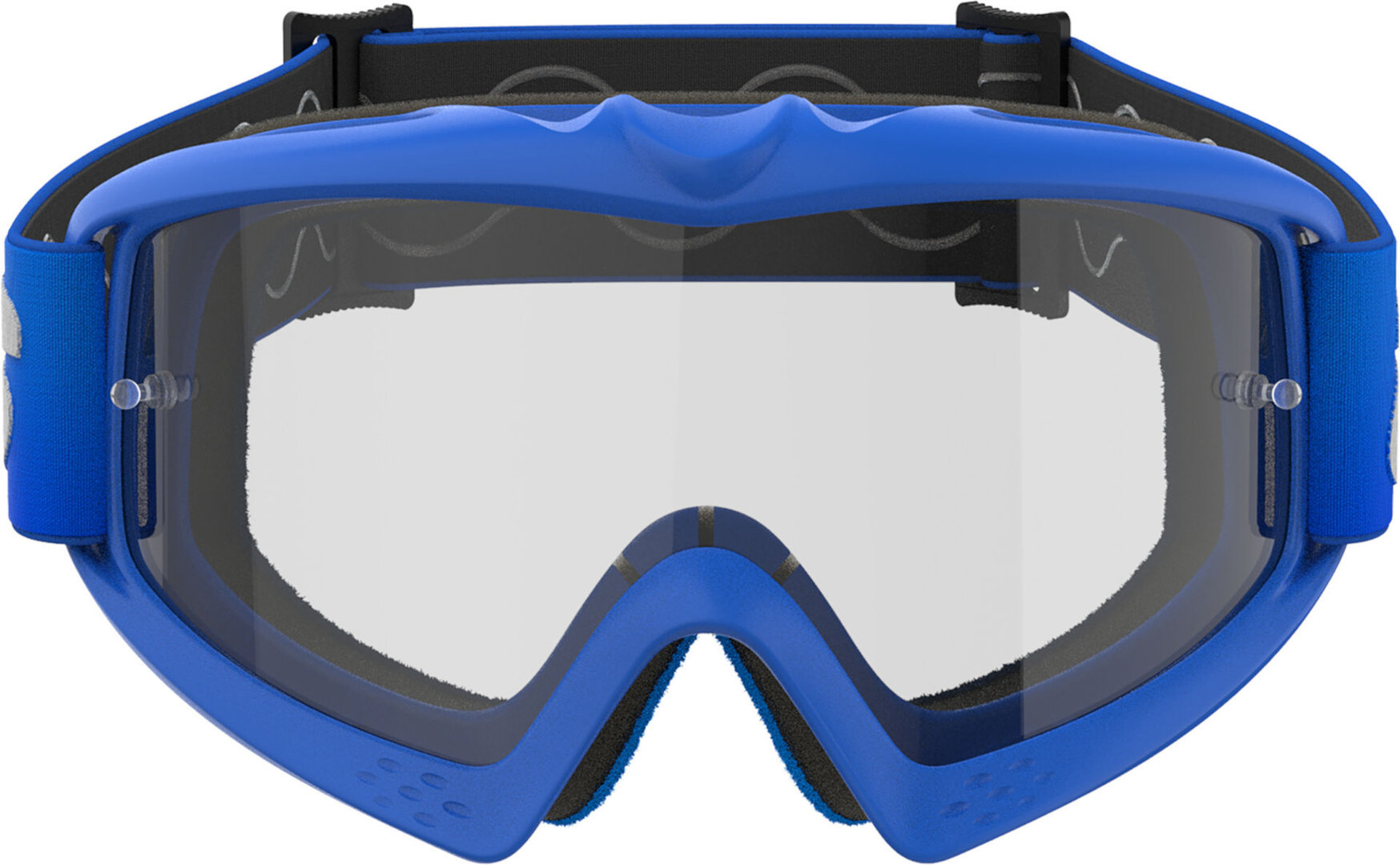 Alpinestars Vision Blaze Clear Ochelari de motocross pentru tineret Albastru/Alb Figura 3