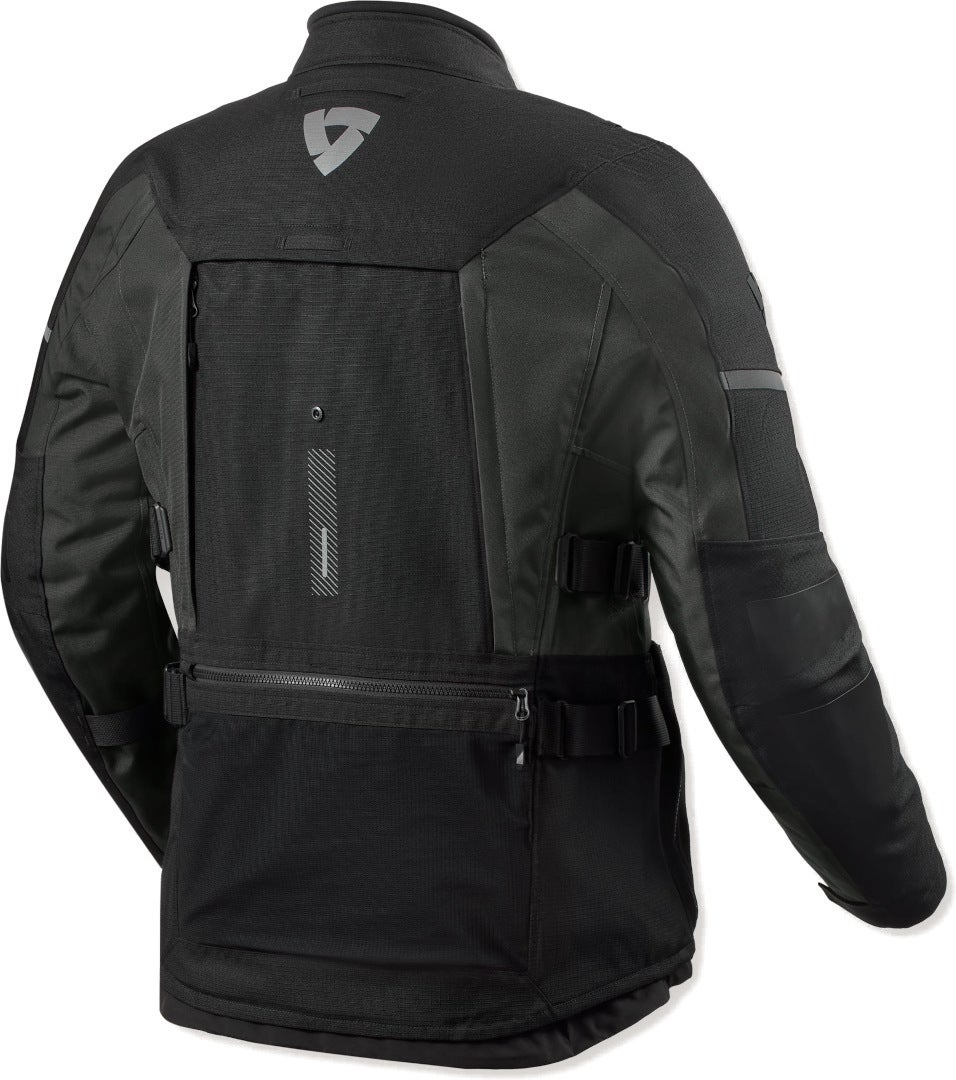 Revit Sand 5 H2O Motorcycle Textile Jacket black/grey 3XL Figure 2