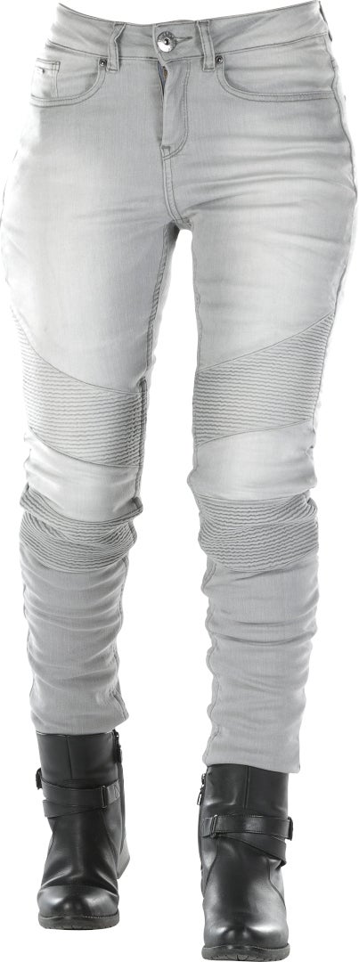 Overlap Stradale Damer motorcykel jeans grå 30 Figur 3