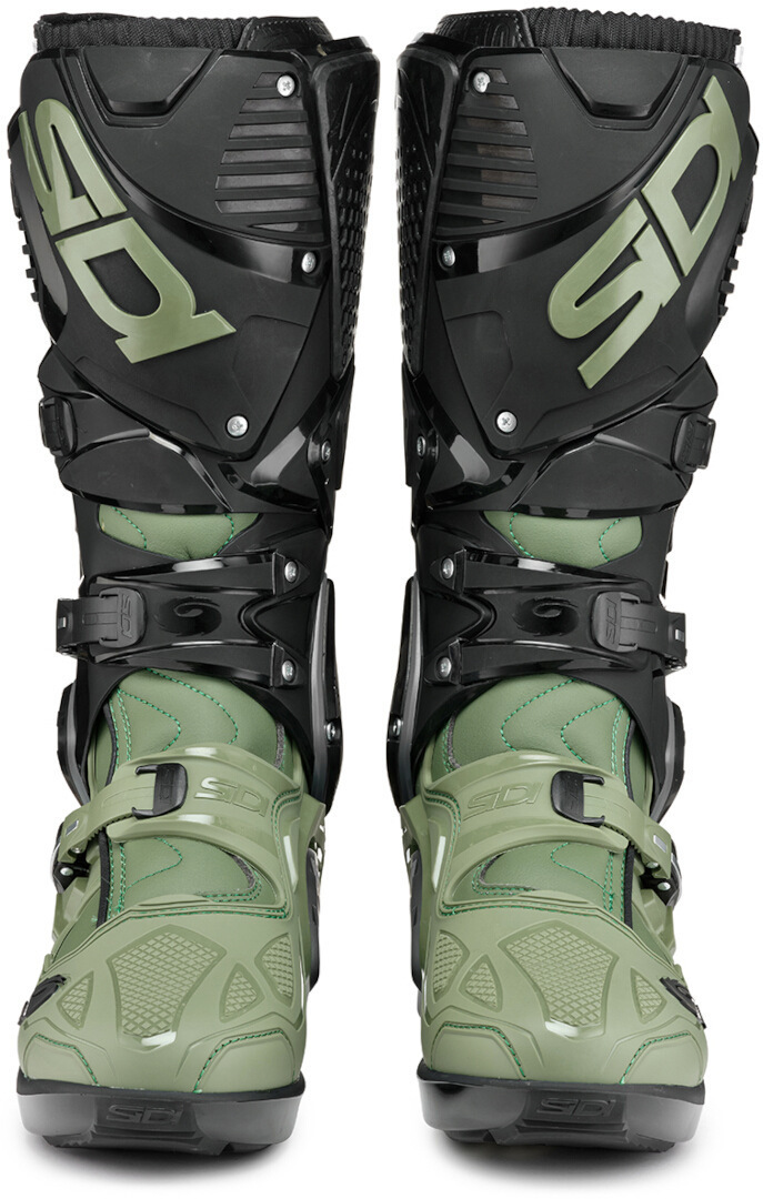 Side view of Sidi Crossfire 3 SRS Motocross Boots