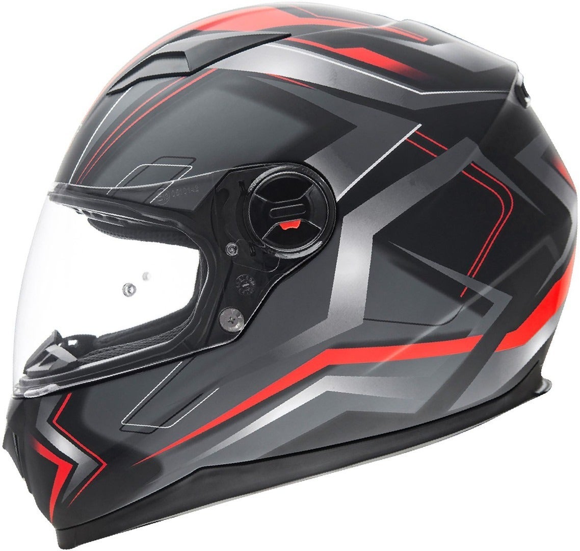 Germot GM 320 Casque Noir mat/rouge L (59/60) Figure 4