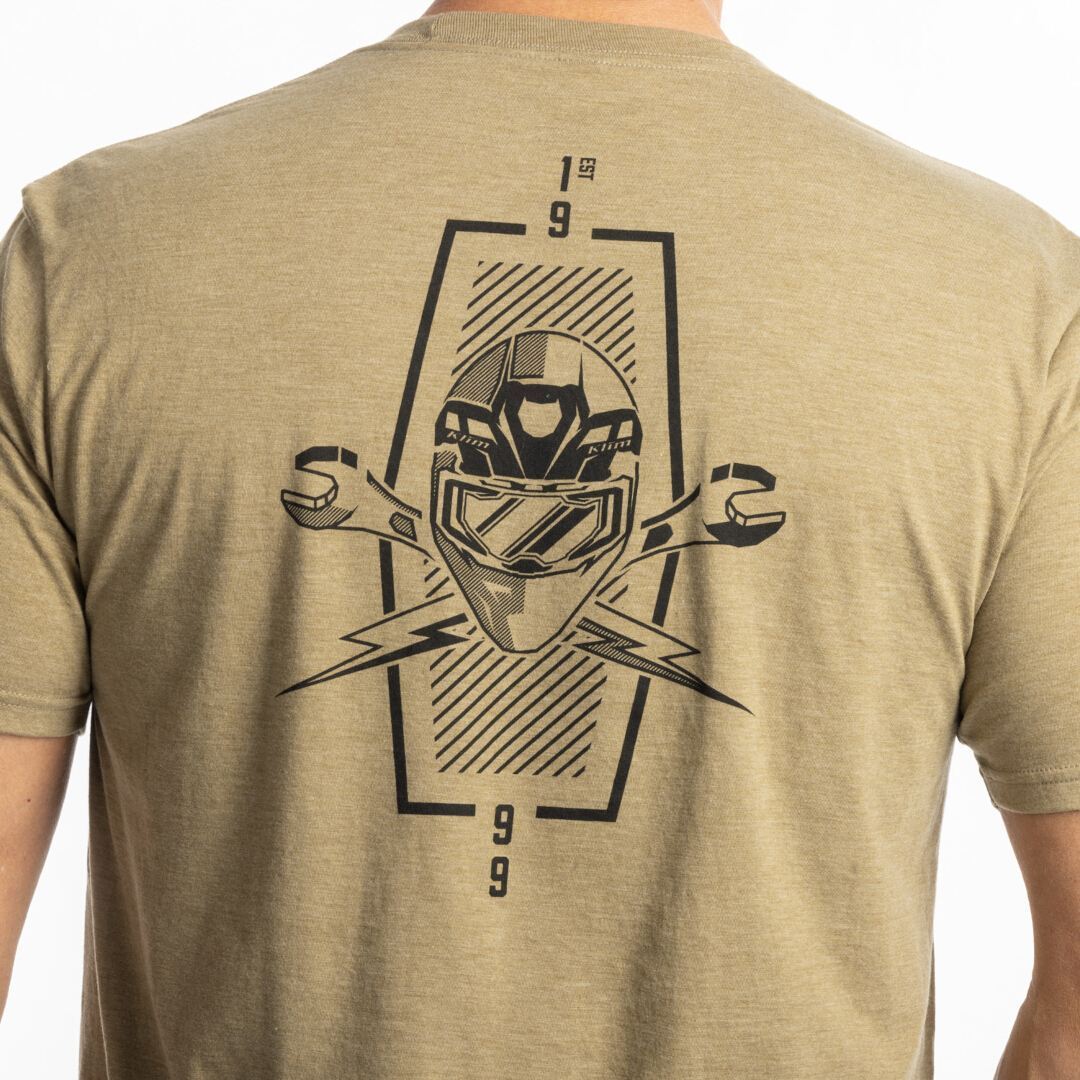 Klim Petrol Tri-Blend T-Shirt brown/black M Figure 3