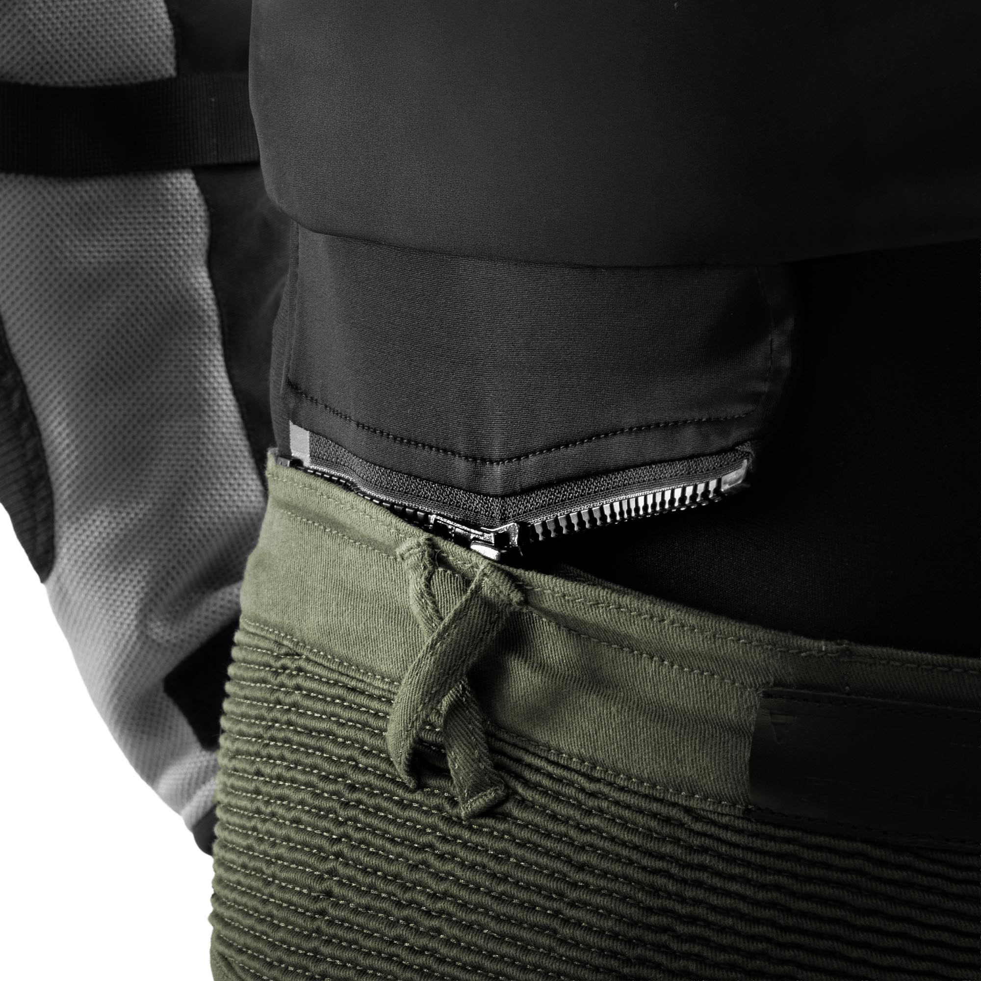 Rebelhorn Faster Motorjeans Olive 32/30 Figuur 7