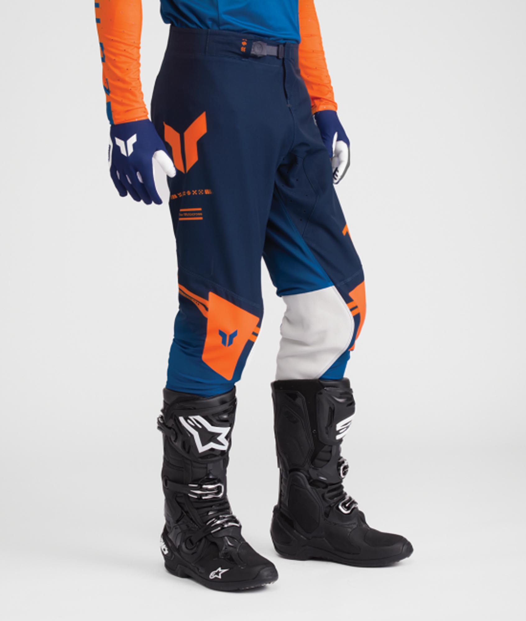 Side view of Thor Sportmode Geo Motocross Pants