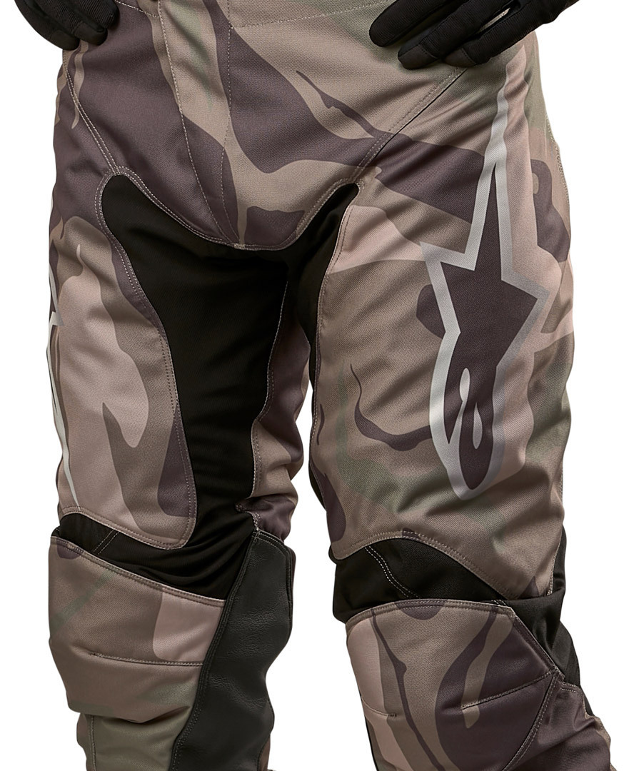 Alpinestars Racer Tactical Pantaloni de motocross Verde militar/Camuflaj 32 Figura 3