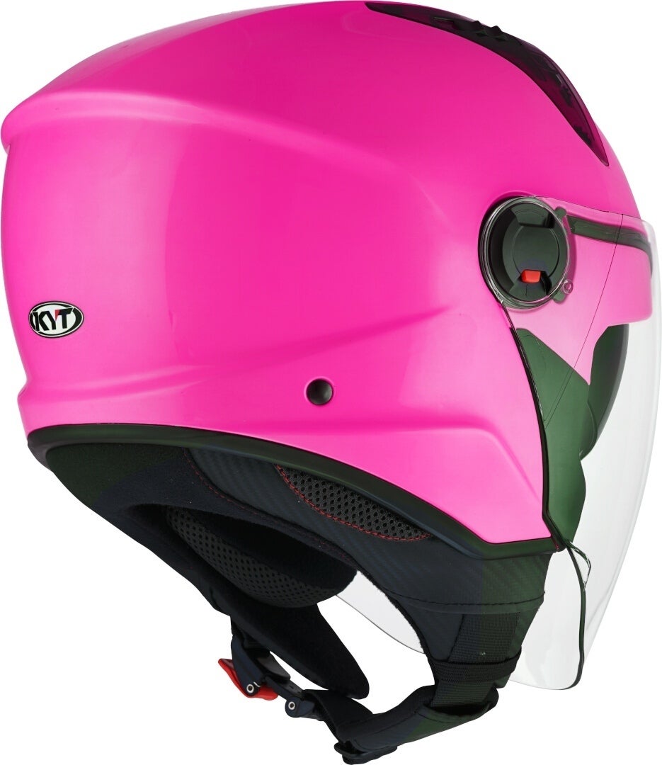 KYT D-City Plain Jethelm pink M (57/58) Abbildung 3
