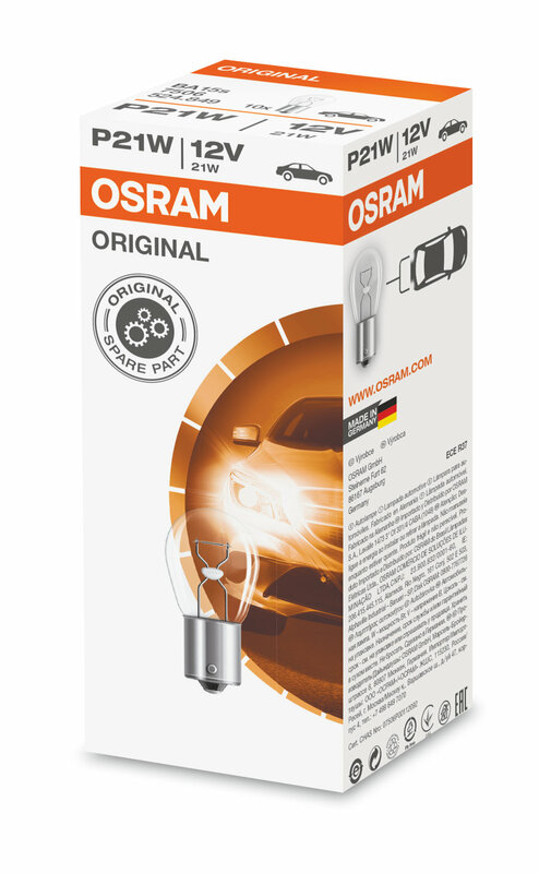 OSRAM Becuri originale P21W 12V 21W - x10 Figura 4