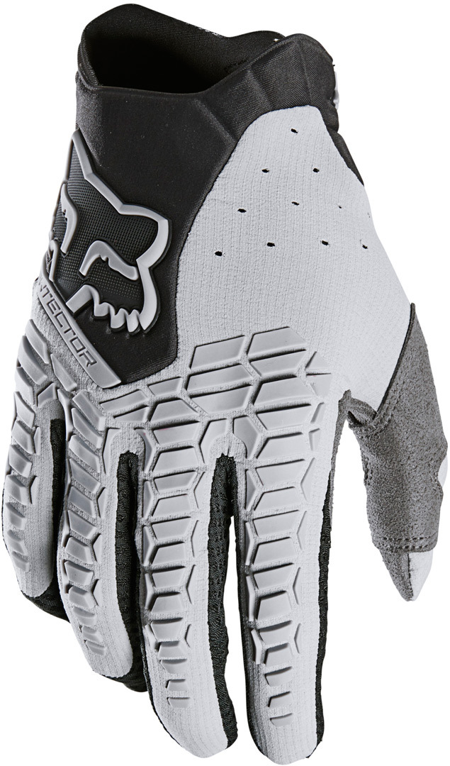 FOX Pawtector Motocross Handschuhe hellgrau L Abbildung 1