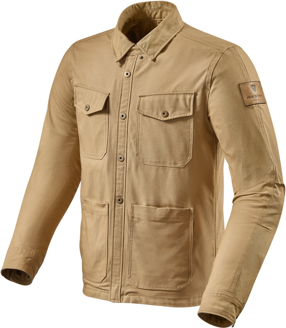 Revit Worker Motorsykkel tekstil jakke Sand M Figur 1