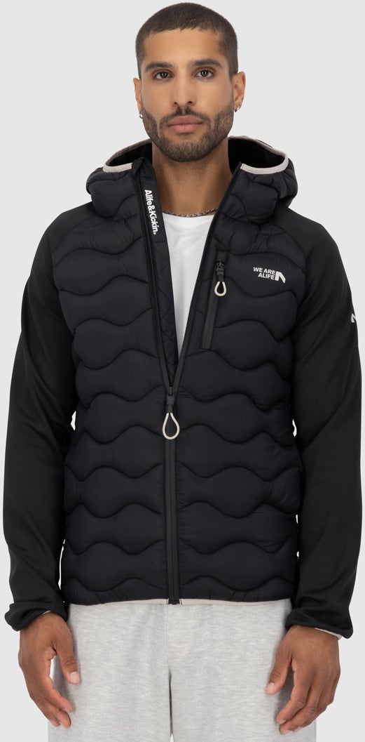Alife And Kickin ArchieAK A Hybrid Jacke t preto S Figura 2