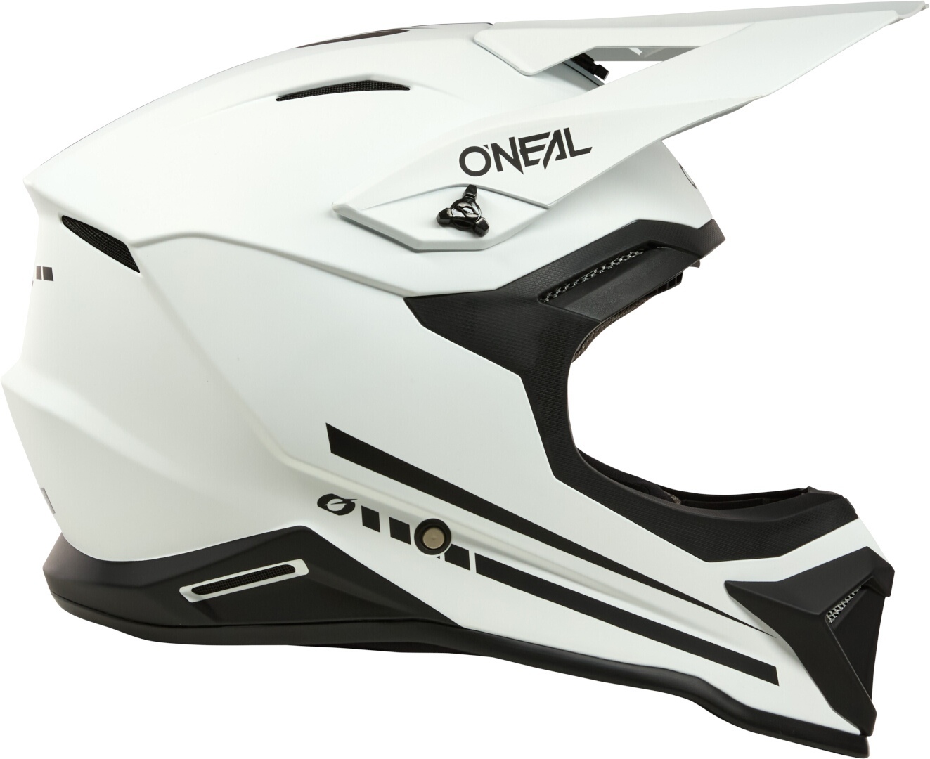 Oneal 1SRS Solid Motocross Helmet white matt S Figure 6