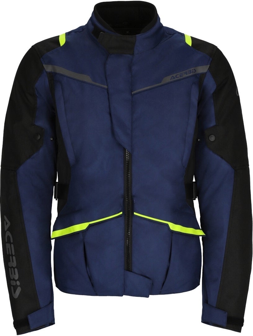 Acerbis CE X-Travel Waterproof Motorcycle Textile Jacket blue/yellow L Figure 9