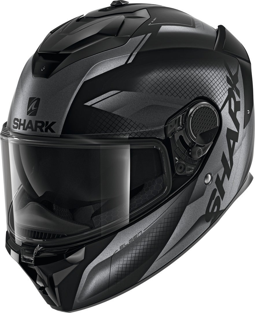 Shark Spartan GT Elgen Přilba černá matná/šedá L (59/60) Obrázek 1