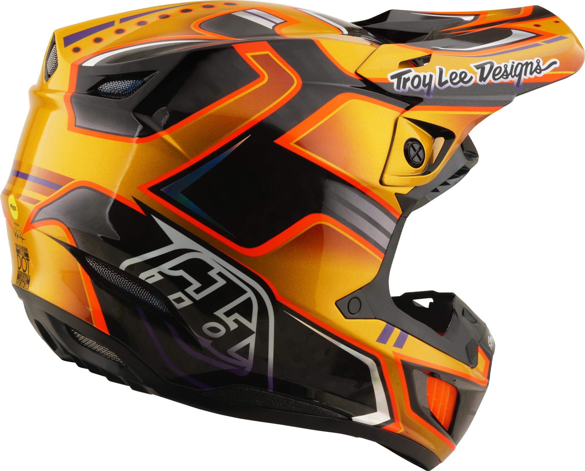 Troy Lee Designs SE5 Carbon MIPS Crest Kask motocrossowy L (58/59) Rysunek 4