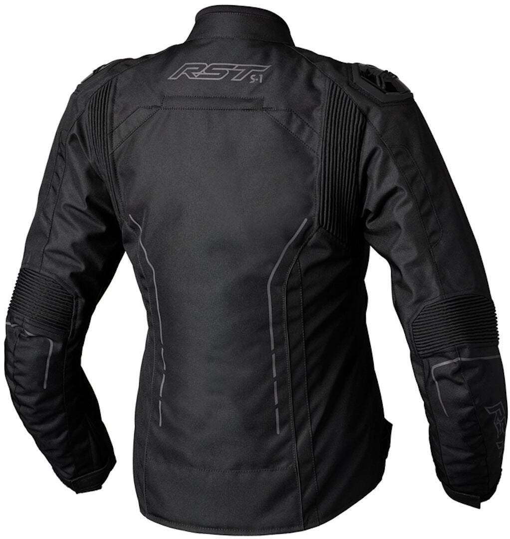 RST S-1 Dames motorfiets textiel jas Zwart XXL Figuur 2