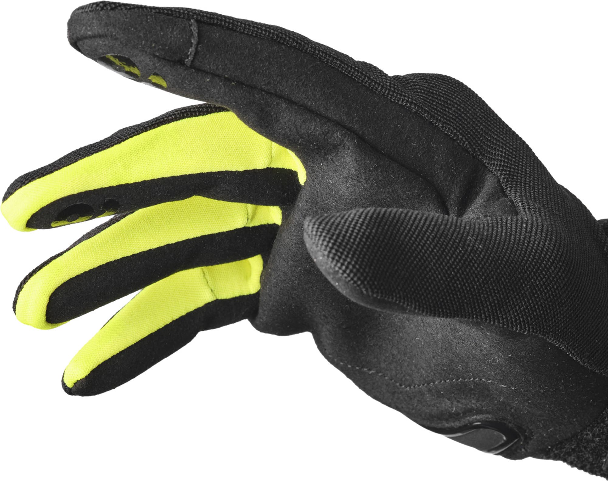 GMS Jet-City Sport Motorcycle Gloves crno/žuto XL Slika 3