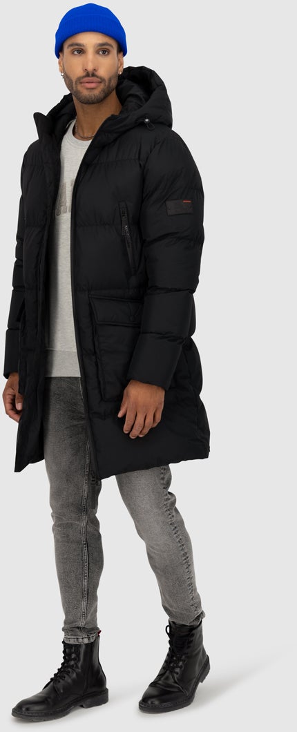 Alife And Kickin Nino AK A Abrigo negro M Figura 6